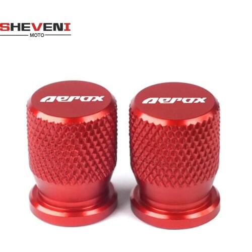 For YAMAHA AEROX155 AEROX 155 NVX 155 NVX155 Motorcycle Accessorie CNC Aluminum Wheel Tire Valve caps Stem Airtight Covers