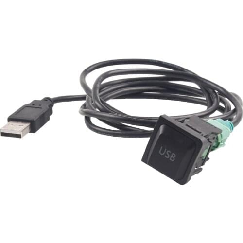 USB Audio Cable Adapter CD Player Radio Wire Cable for VW Golf Passat POLO GTI Tiguan for Audi for Skoda