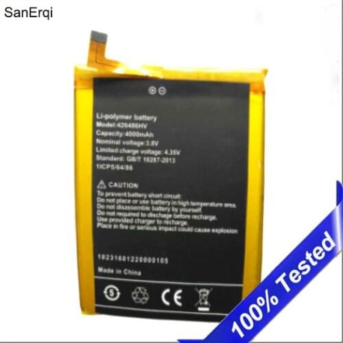 For Umi Plus Battery 426486HV High Quality 4000mAh Back Up Battery For Umi Plus E Smart Phone