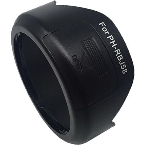 PH-RBJ PHRBJ 58MM flower camera Lens Hood For Pentax pk HD DA 18-50mm WR RE