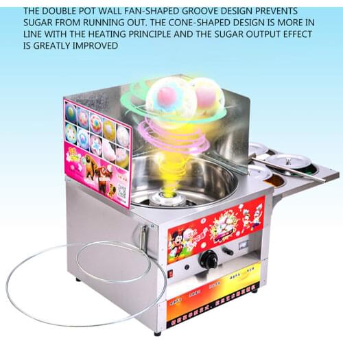 Gas Cotton Candy Making Machine Commercial Fancy Cotton Candy Machine Marshmallow Making Machine Fancy Cotton Candy Machine