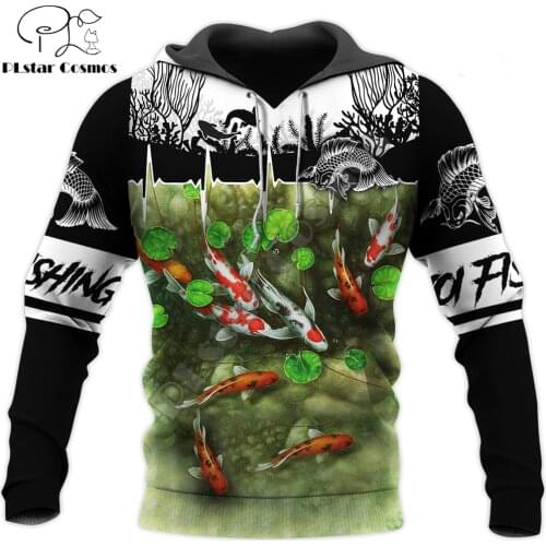 3D Printed fish Animal Hoodie Harajuku Autumn Sweatshirt Streetwear hoodies Unisex Casual jacket Tracksuits KJ091