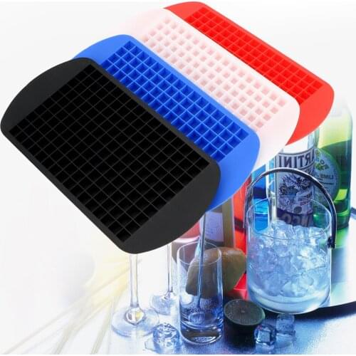 Ice Cream Tool 160 Ice Tray Small Square Ice Maker Silicone Ice Cube Mold Easy To Clean Kitchen Tools Variety Of Styles