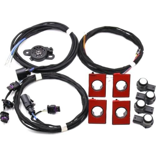 PDC Parking OPS System UPGRADE Kit Wire cable Harness USE For Audi A4 B8.5 PA