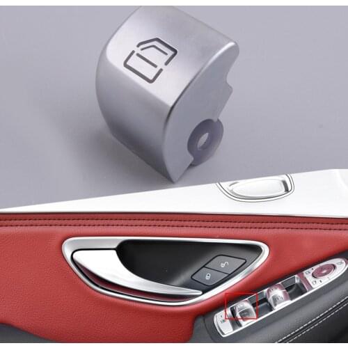 Rear Left Window Master Switch Repair Button Cap Cover Fit For Mercedes-Benz C Class W205 GLC W253 2015 2016 2017 2018 2019 2020