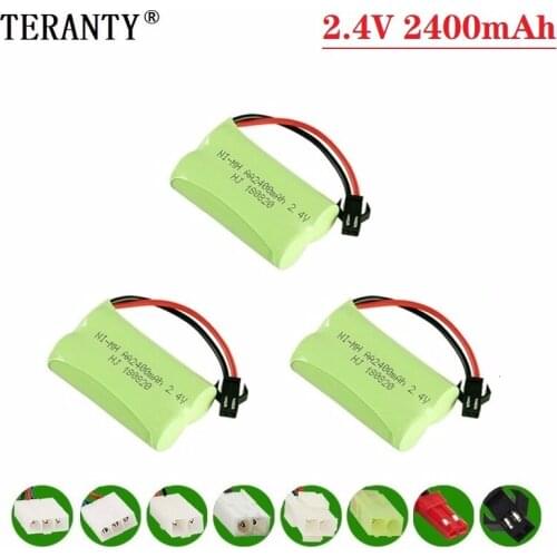 M Model ) 2.4v 2400mah NiMH Battery For Rc toys Car Tanks Trains Robot Boat Gun Ni-MH AA 700mah 2.4v Rechargeable Battery