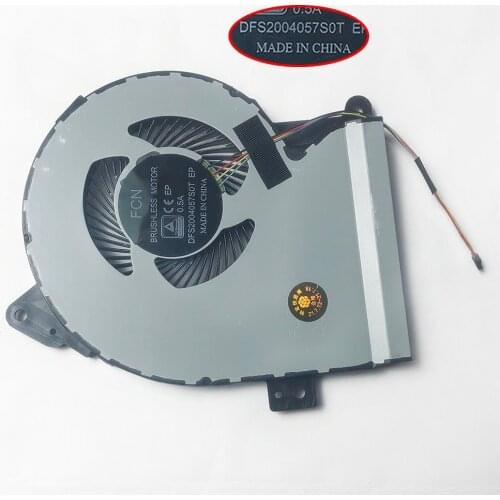 NEW Laptop Cooling Fan For Asus VivoBook Max X541 X541U X541NA X541SA X541UA X541UJ X541UV DFS2004057S0T FJDN 5V 4PIN