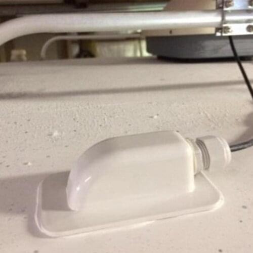 ABS Solar Panel Single Cable Entry Gland Housing RV Caravan Boat Camping