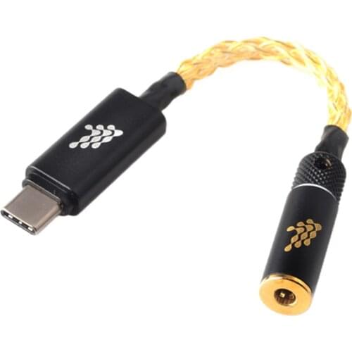 Type-C To 3.5mm 2.5/4.4 Jack ALC5686 chip HiFi Digital Audio HIFI Decoding DAC Sound Card Earphone For Huawei mate20 30pro p40