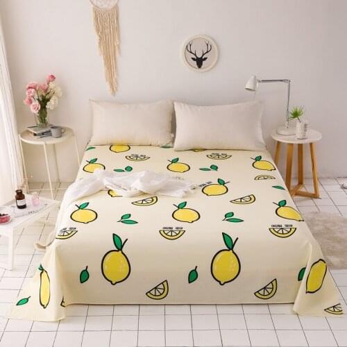 1 Pc 100% Cotton Printing Bed Linen Elastic Floral Household Bedspread Washable All-inclusive Dust-proof Protector For Queen Bed