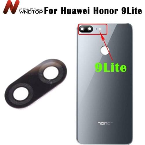 Camera Glass For Huawei Honor 9 Lite Original Rear Back Camera Lens Glass with Sticker Adhesive Huawei honor 9Lite camera glass