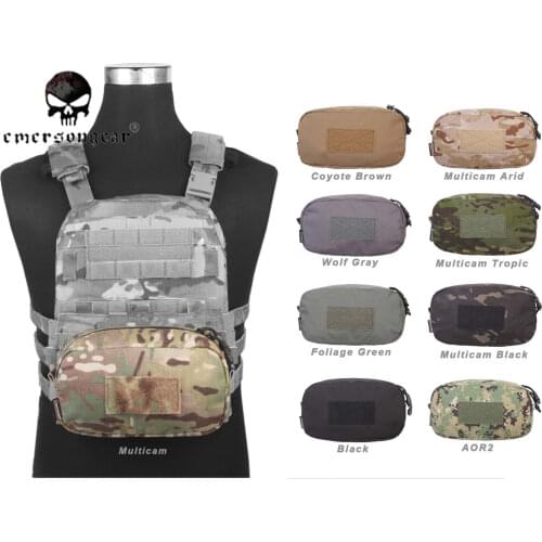 Emersongear Pouch Zip-ON Panel Tactical Vest Accessory package EM9334