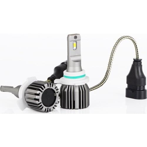 Super LED Headlight Kit U6 9012 Hir2 12v 6000k White No CanBus 9005 9006 HB3 HB4 Error Free CSP LED Chip 80w 16000Lm