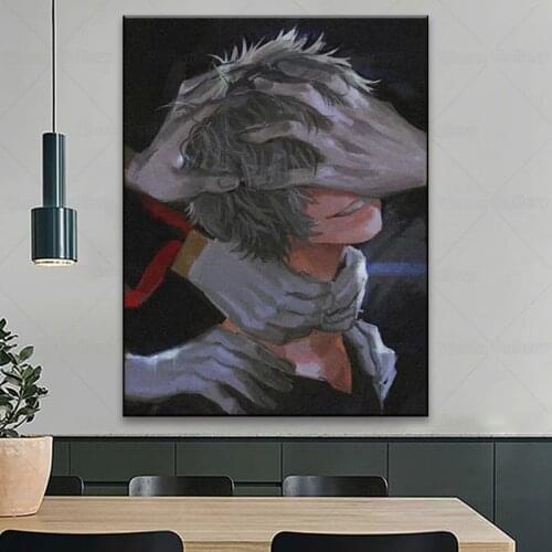 Tomura Shigaraki ​My Hero Academia Anime Canvas Poster Painting Wall Art Decor Living Room Bedroom Study Home Decoration Print