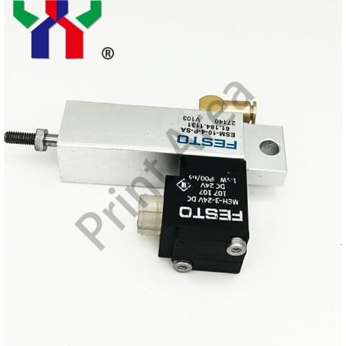 1 piece high quality FESTO cylinder ESM-10-4-P-SA 61.184.1131 27140 Solenoid valve SM52 SM74 PM74 printing machine spare