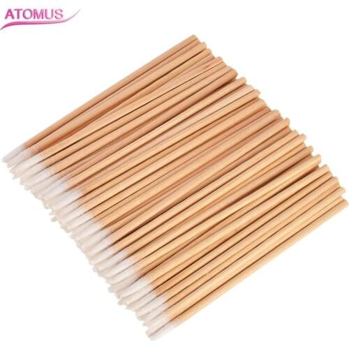 1000pcs 7.5cm Microbrush Microblading Accesories Aftercare Cotton Swabs Permanent Makeup Supplies For Sale