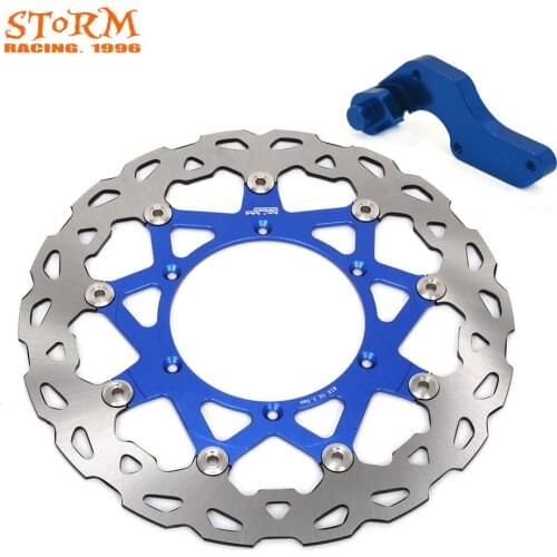 320MM Front Floating Brake Discs and Bracket For YZ125 WR125 WR250 WR250F YZ250 YZ250F WR400F YZ400F WR426F YZ426F WR450F YZ450F