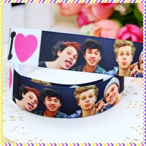 7/8'' Free shipping I love SOS printed grosgrain ribbon headwear hair bow diy party decoration wholesale OEM 22mm B471