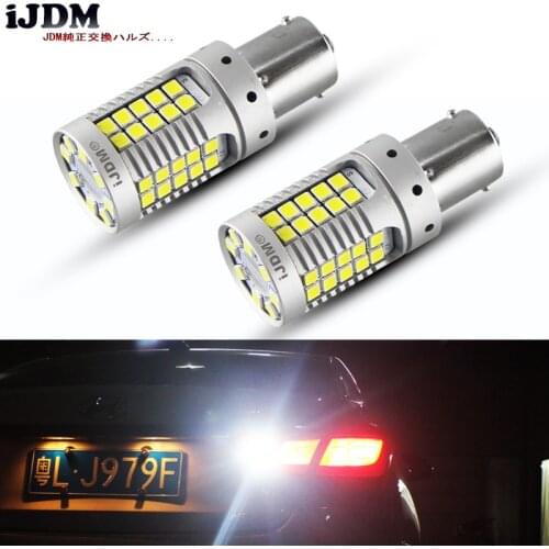 IJDM 1156 LED Canbus Error Free 3156 7440 LED For Turn Signal Lights, Brake Lights, Back up Reverse Lights White Red yellow 12V
