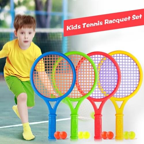 Kids Tennis Racquet Set Children Funny Tennis with Balls for Home Garden Beach Outdoor School Training Sport 2020 New