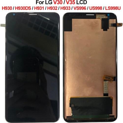 For LG V30 V35 LCD Display Touch Screen Digitizer Assembly For LG H930 H930DS H931 H932 H933 VS996 US998 LS998U lcd Replacement
