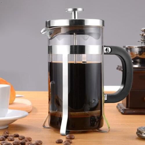 French Press Coffee Maker Insulated Kettle 20/34 Oz Rust Free Home Travel Camping Coffee Drinkware