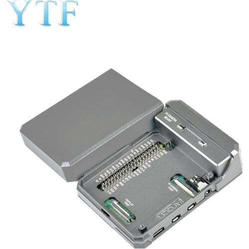 Aluminum Alloy Chassis Raspberry Pi 4 Generation B- Type Case Passive Cold Cut Heat Dissipation Case