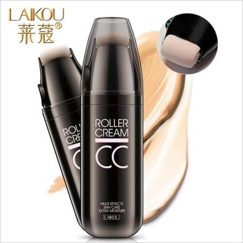LAIKOU CC Cream Makeup Concealer Powder Foundation Small Roller Sponge Puff BB Cream Women Love Gift Creams Facial Nourish