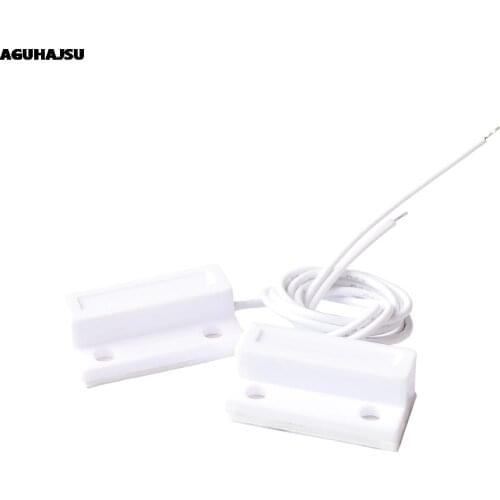 MC-38 MC38 Wired Door Window Sensor 30mm Wire Lengthen Randomly Magnetic Switch Home Alarm System for arduino