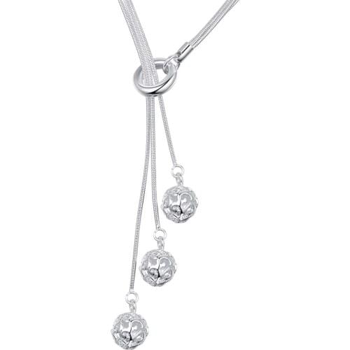 Fashion Jewelry Necklace Lady Wholesale Charm Silver Color Pendants For Women Fashion Jewelry Pendant AN442/abyaitfa