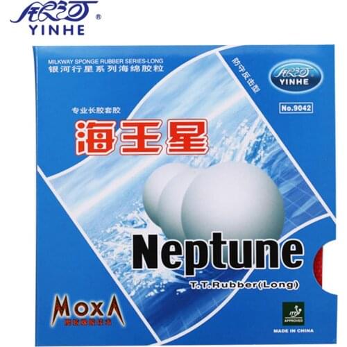 Galaxy / Milky Way / Yinhe Neptune Long Pips-Out Table Tennis Rubber for Ping Pong racket with sponge