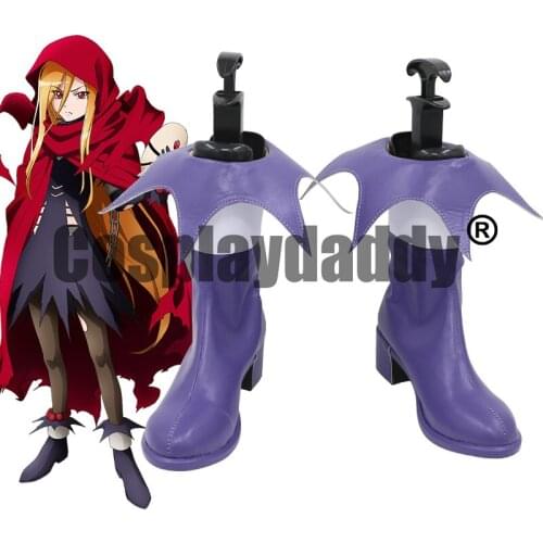 Overlord Blue Rose Landfall Thirteen Heroes Adventurer Keno Fasris Invern Evileye Anime Ver. Cospay Shoes Boots C006