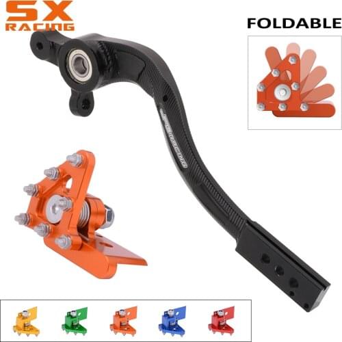 Motorcycle CNC Rear Foot Brake Lever Pedal For KTM SX SXF XC XCF XCW EXCF 125 150 250 300 350 450 500 Husqvarna TE FE TC FS FC