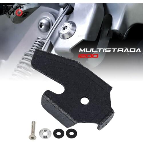 For Ducati Multistrada 1200 1260 Motorcycle Support Motocycle Kick rack stand kickstand protection protect cover lid CNC Kit