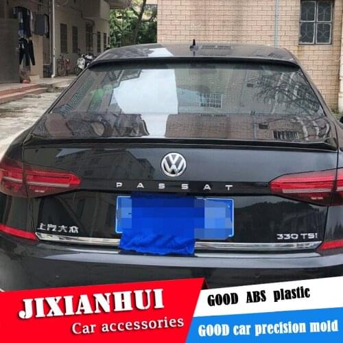 For Volkswagen Passat Roof Spoiler 2019-2020 Passat Roof Spoiler FGK ABS plastic Material Car Rear Wing Color Rear Spoiler