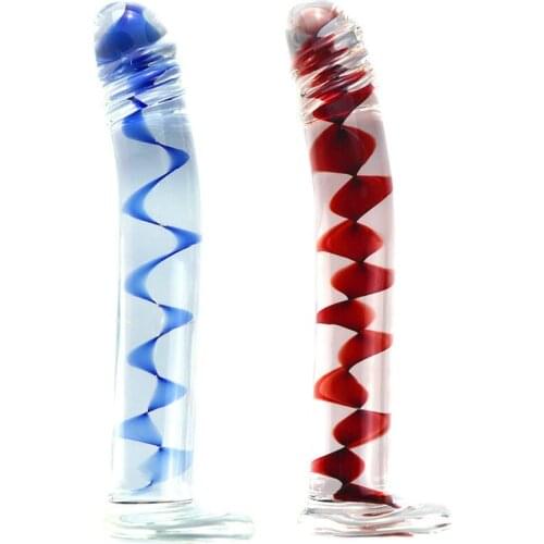 Glass Dildo for Women Adult Sex Toys Dildo Grande Female Masturbation G Spot Stimulators Sex Toys for Woman Glass Penis