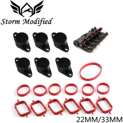 SuTong 22 mm and 33 mm Swirl Flap Flaps Delete Removal Blanks Plugs For BMW M57 M57N M57TU