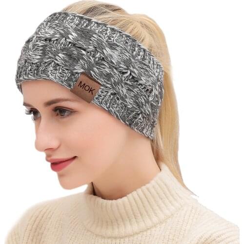 Winter accessories fall soft headband sport hair band for women opaska do wlosow bands hairband headbands bandeau scrunchie pack