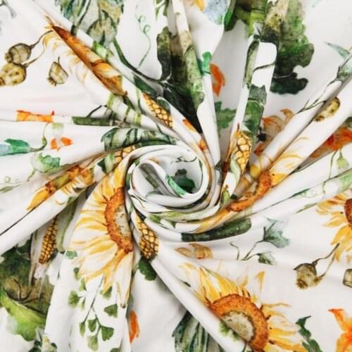 GXMB 2 Pcs Baby Floral Printed Receiving Blanket Headband Set Sleepsack Swaddle Wrap