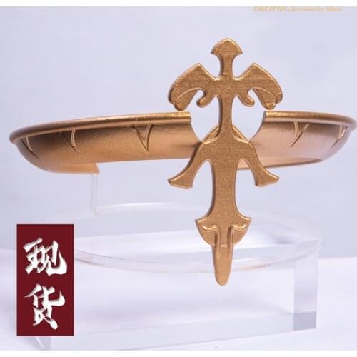 2020 Anjime Genshin Impact Paimon Resin Halo Hair Crown Headdress Aureole Cosplay Costume Accessories Props Decor