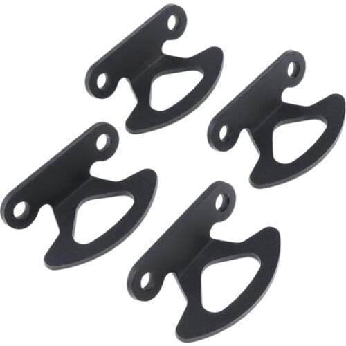 4Pcs/Kit Black Tie Down Hooks , Bed Inner Hook Kits , Metal Car Explorer Sport For Ford F150 2000-2017