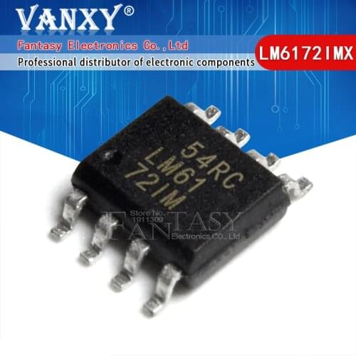 5PCS LM6172IM SOP-8 LM6172 SOP8 LM6172IMX SOP8 New original