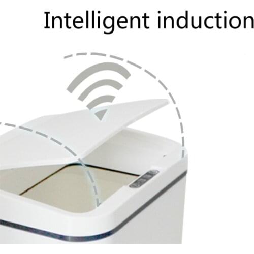 Automatic Touchless Intelligent induction Motion Sensor Kitchen Trash Can Smart Sensor Eco-friendly Waste Garbage Bin