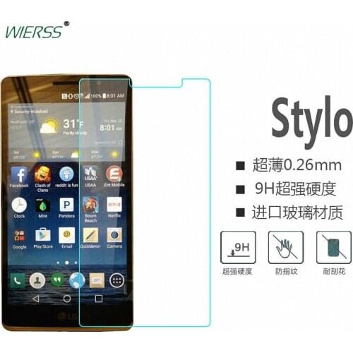 For LG G Stylo LS770 H634 Tempered Glass Screen Protector Film For LG G4 Stylus G4 Note 4G H630 H631 5.7" glass Protective Film