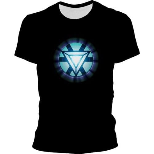 Summer Boy Girl Kids Movie Iron man Fashion Streetwear Men Women Children 3D Printed T Shirt Short Sleeve Casual Cool Tops Tee