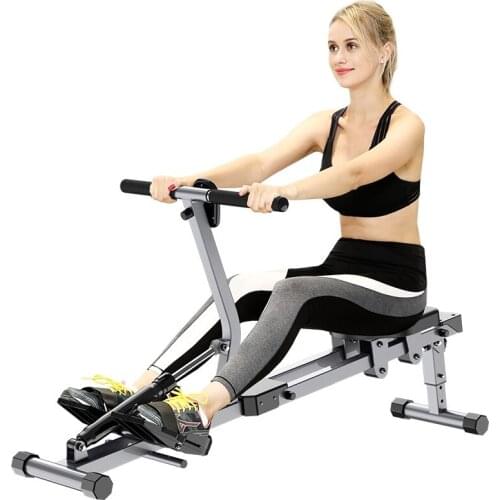 Hydraulic Resistance Rowing Machine Hydraulic Indoor Home Fitness Equipment High-end Rowing Machine Dedicated for Weight Loss