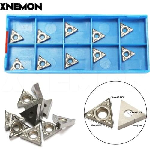 1/10Pcs TCGT110204 AK H01 TCGT21.51-AK H01 Indexable Internal Turning Tools Carbide CNC Insert Lathe Cutting Tool Holder Inserts