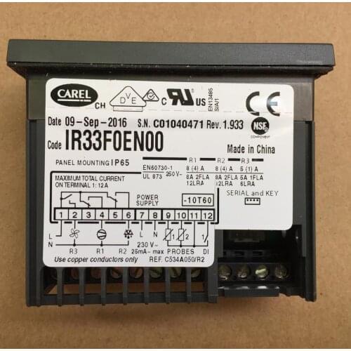 Italian Carel temperature control meter IR33 CAREL IR33F0EN00 IR33FOENOO brand new original authentic