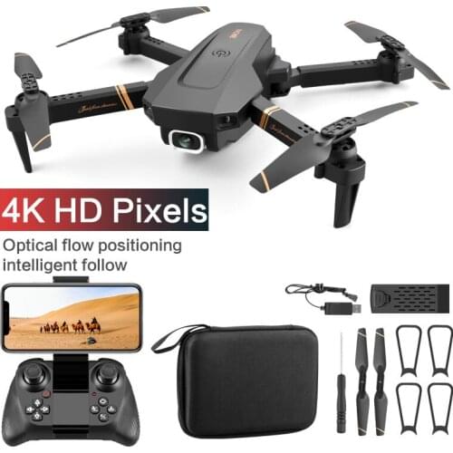 ZLRC V4 RC Drone 4k WIFI Live Video FPV 4K/1080P Drones With HD 4k Wide Angle Profesional Camera Quadrocopter Dron TOYs