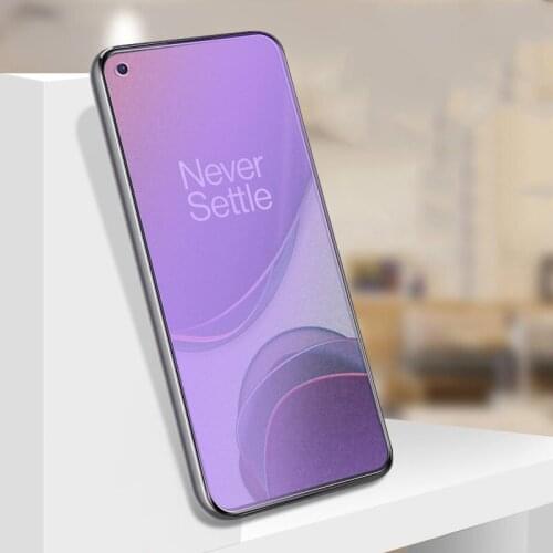 Matte Anti Blue Tempered Glass for OnePlus 9 9R Screen Protector for OnePlus 1+ 8T Pro 5G 7 7T N200 CE 5G Glass No Fingerprint